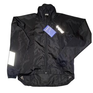 Zimco Cycling Jackets High Viz Bicycle Jacket Windproof Windbreaker Vented Med